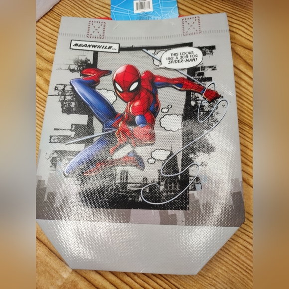 Spiderman Lunch Totes /Teen Age Mutants Turtles Lunch Totes Sets 2 Bags Per Set - Picture 4 of 8